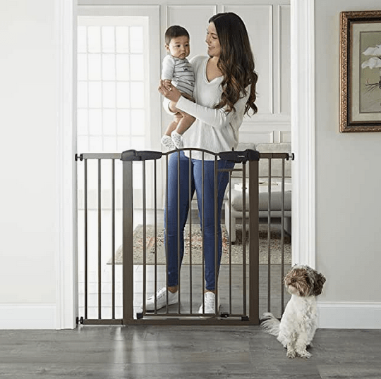 Baby Gate Extra Tall and Wide, 30.5-57, White, Cumbor