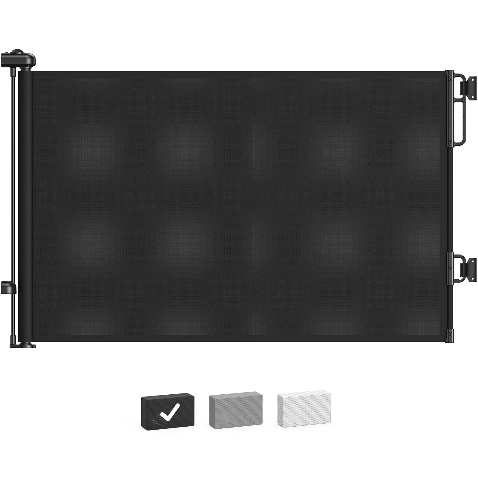 Cumbor | Baby Gates | 55" Wide | Black - aborderproducts