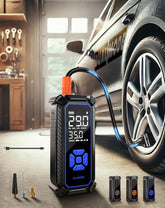 OlarHike | Tire Inflator | 6000mAh| Blue - aborderproducts
