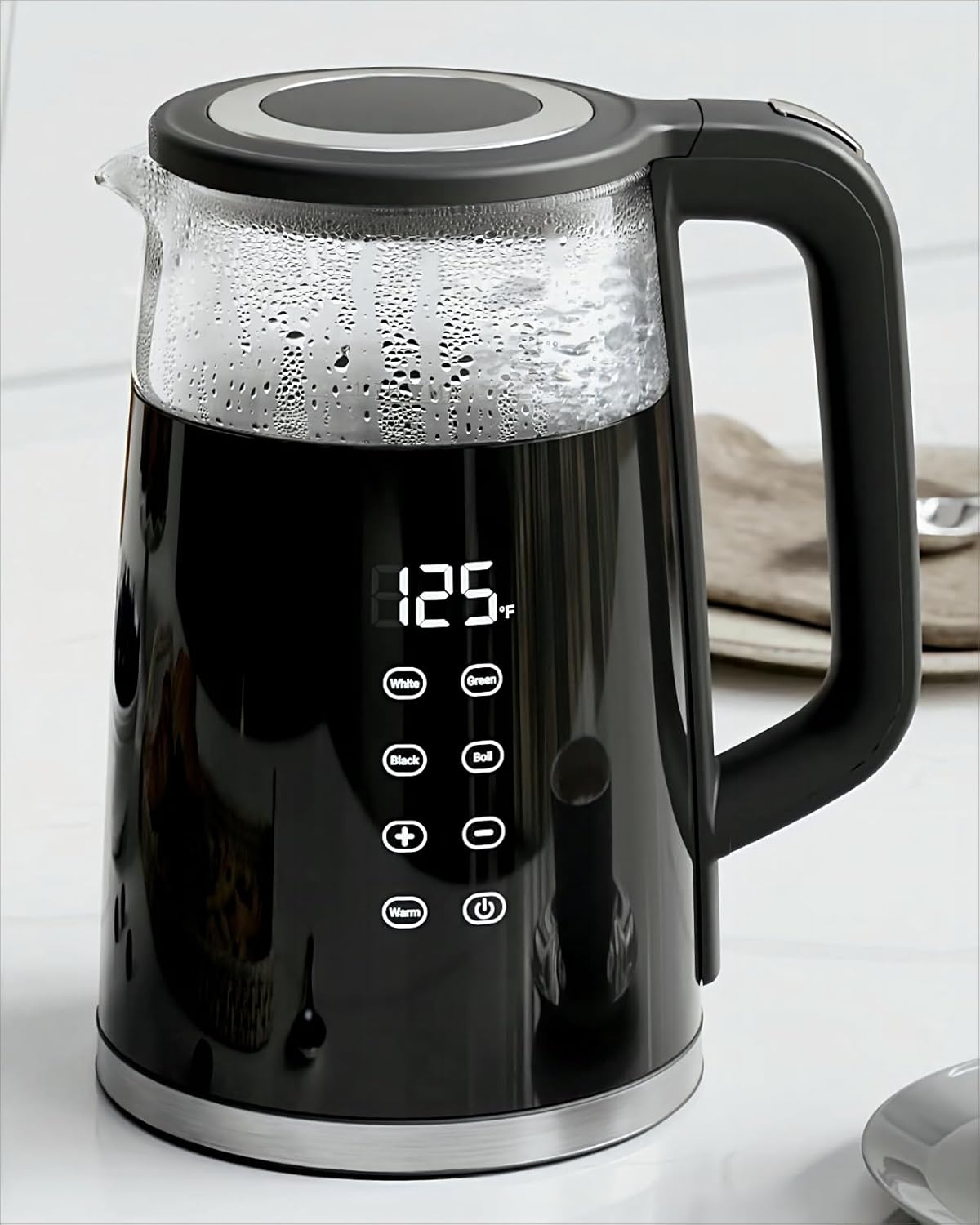Veken | Electric Kettle | 1.7 L | Black - aborderproducts