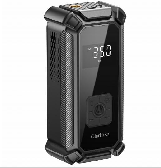 OlarHike | Tire Inflator | 9000mAh | Black - aborderproducts