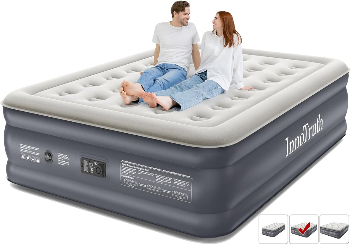 InnoTruth | Air Mattress | Queen | 18" - aborderproducts