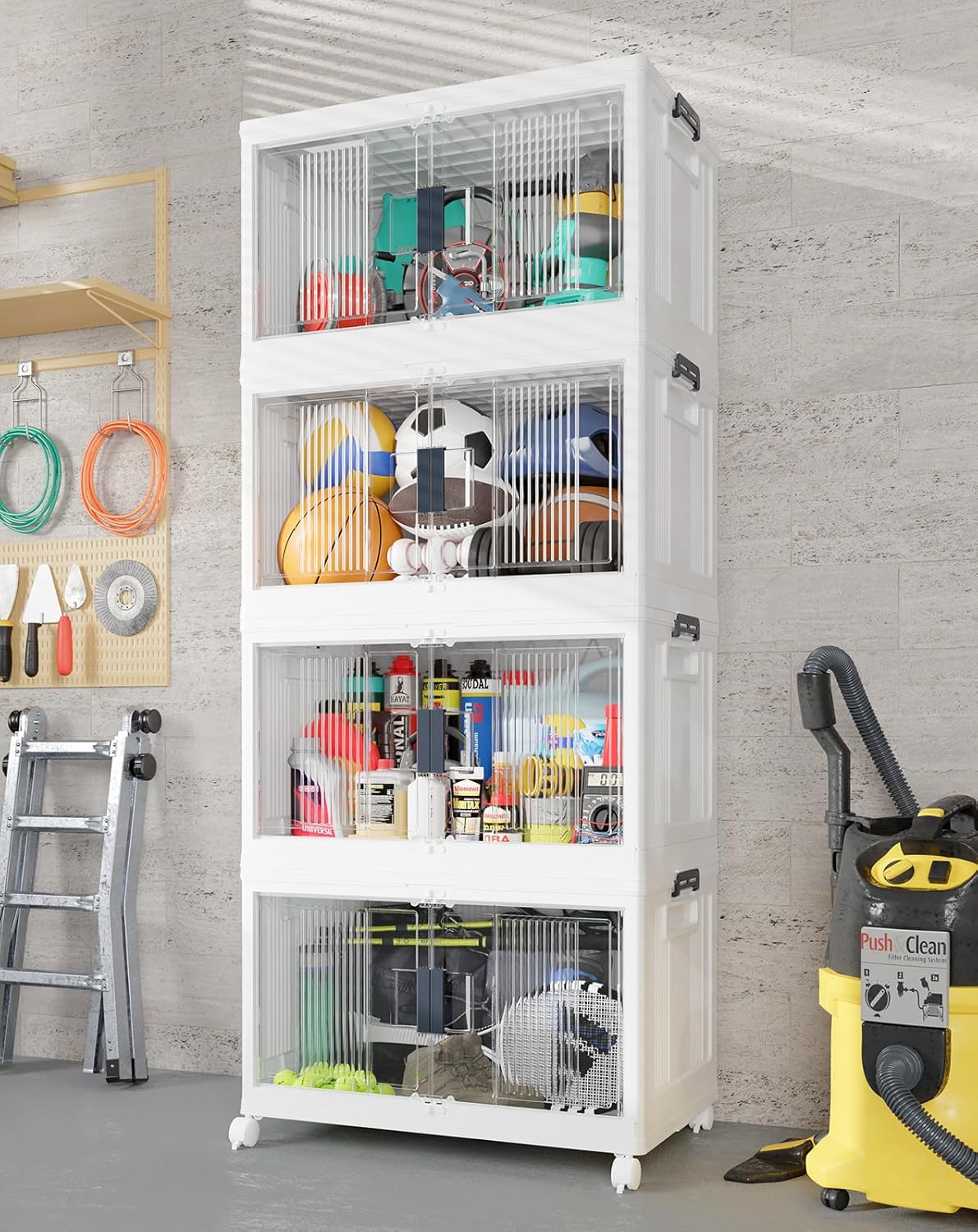OlarHike | Storage Bins | 97QT | 4 Pack Cubes - aborderproducts