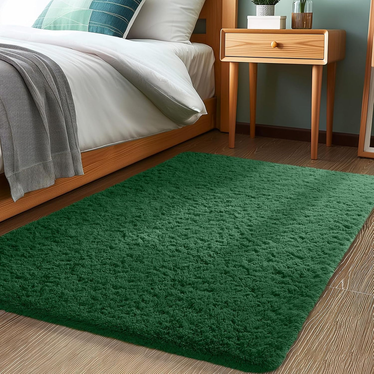 Ophanie | Upgrade Rug | 3x5 | Dark Green - aborderproducts