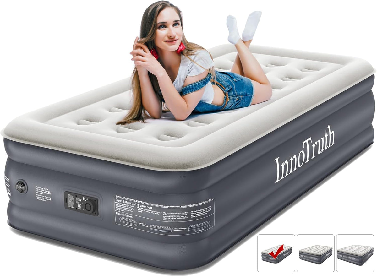 InnoTruth | Air Mattress | Twin | 18" - aborderproducts