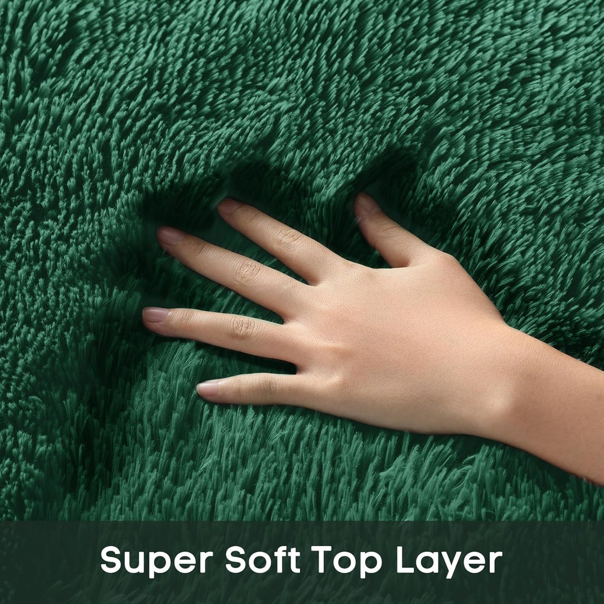 Ophanie | Upgrade Rug | 3x5 | Dark Green - aborderproducts