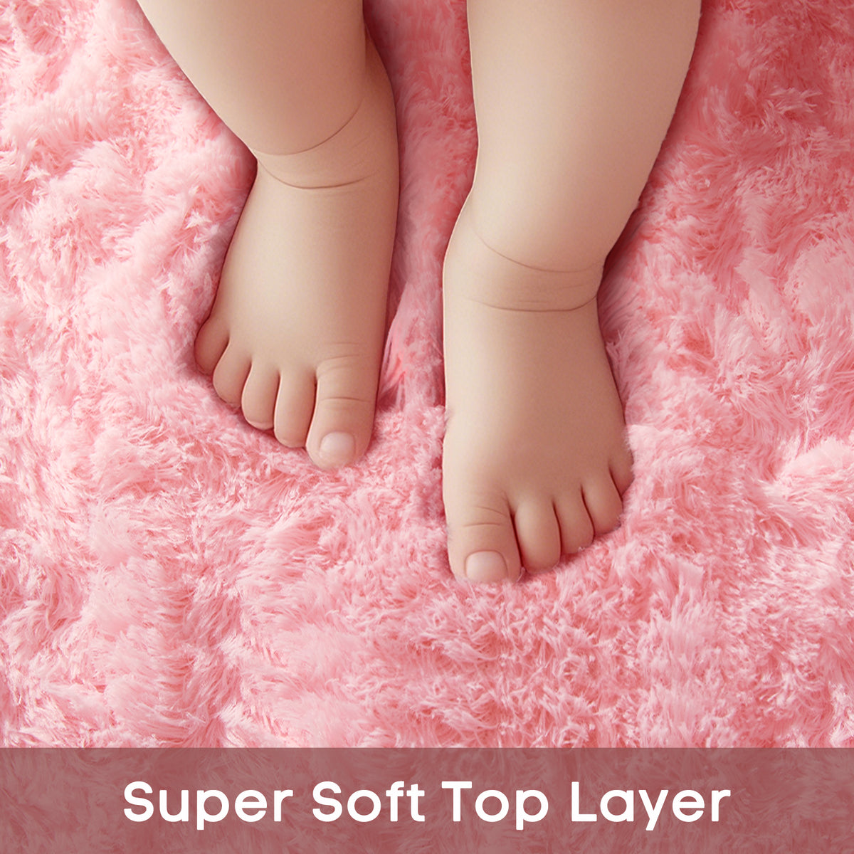 Ophanie | Round Rug | 6 Ft | Pink - aborderproducts