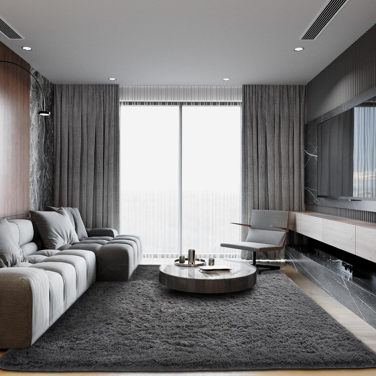 Ophanie | Upgrade Rug | 9x12 | Grey - aborderproducts