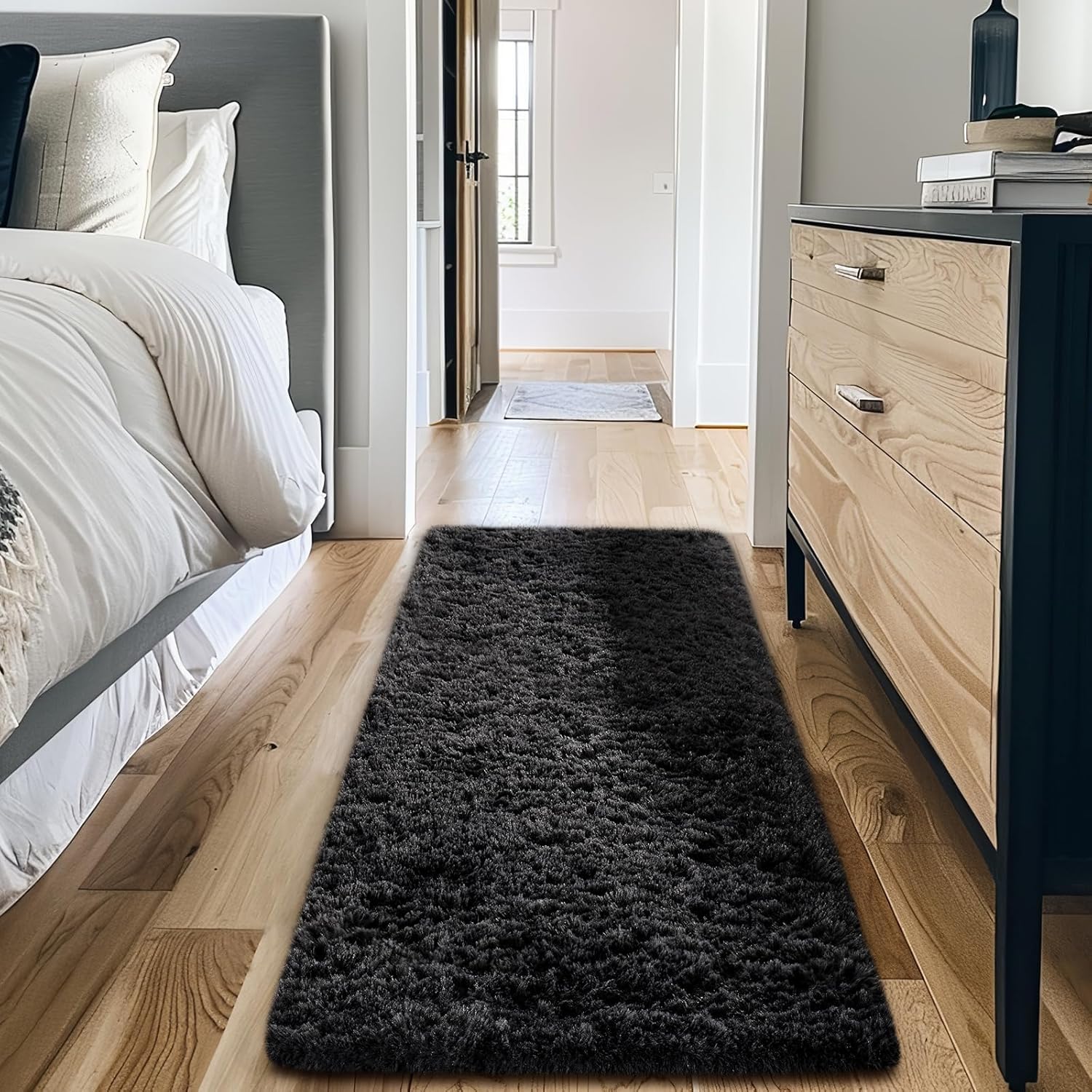 Ophanie | Upgrade Rug | 2x6 | Black - aborderproducts