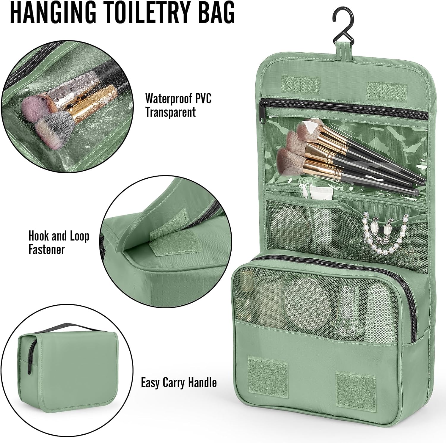 Veken | 10 Set | Packing Cube | Jade Matcha - aborderproducts