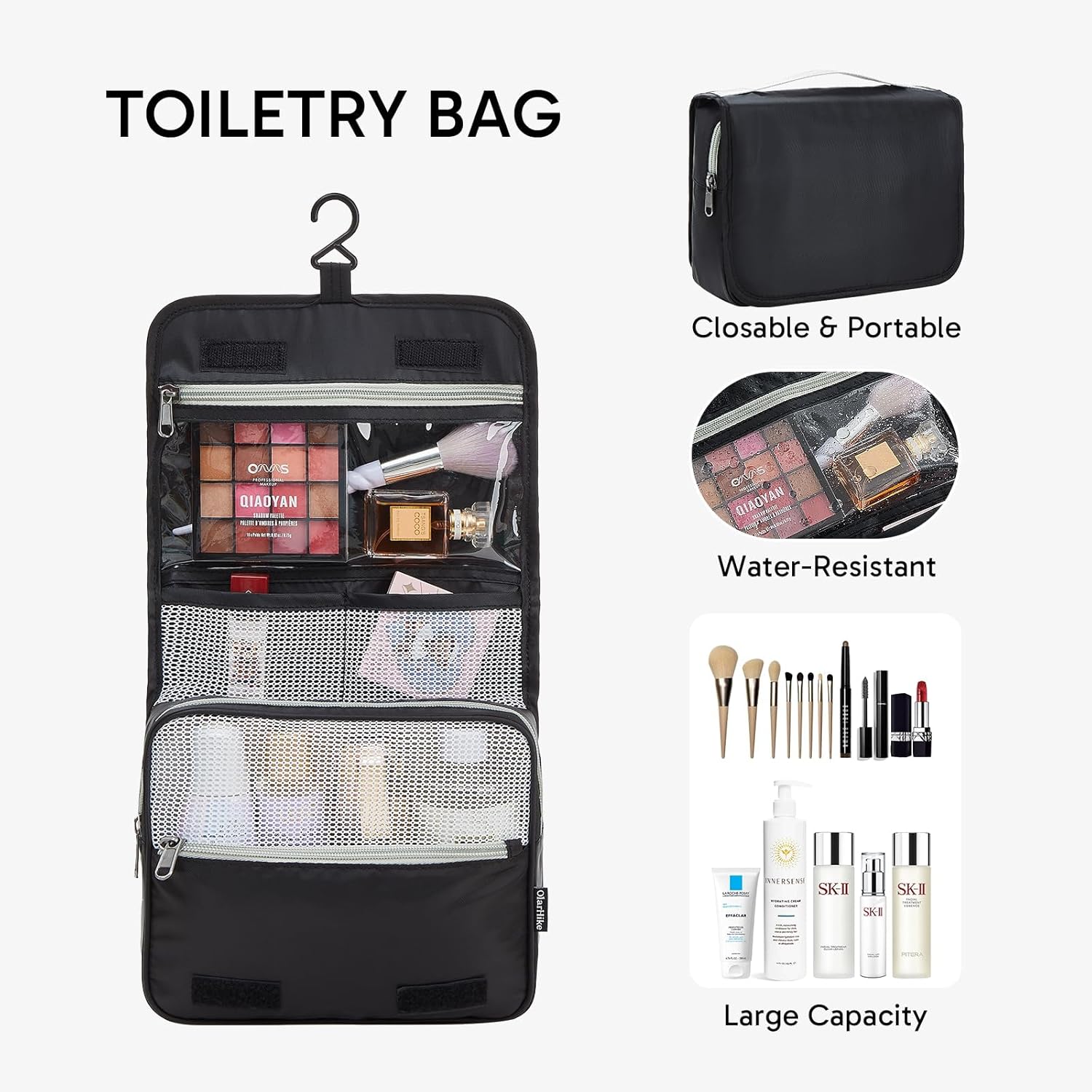 OlarHike | Packing Cubes | 10 Set | Black