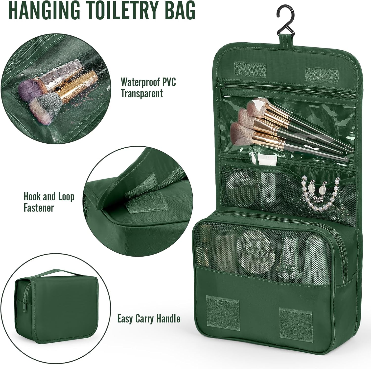 Veken | 10 Set | Packing Cube | Jungle Green - aborderproducts