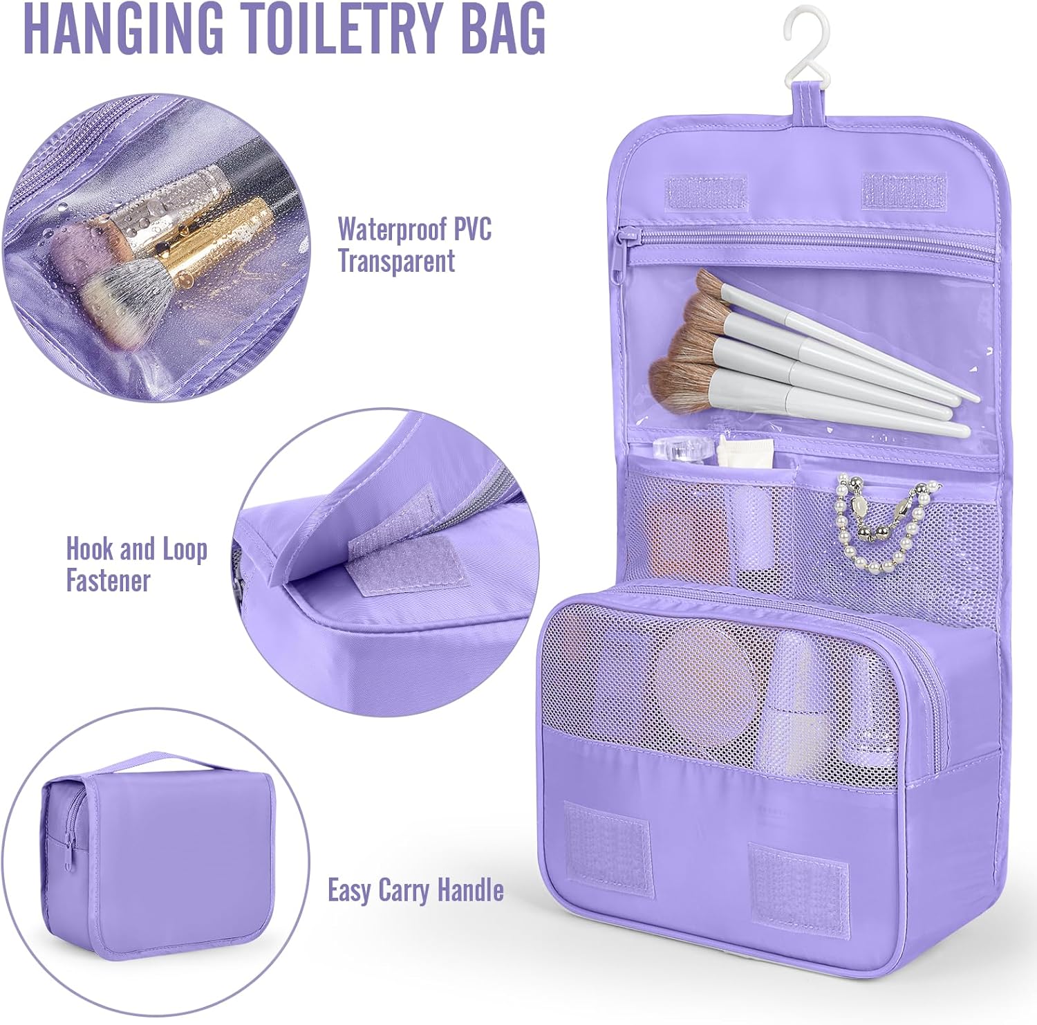 Veken | 10 Set | Packing Cube | Early Purple - aborderproducts