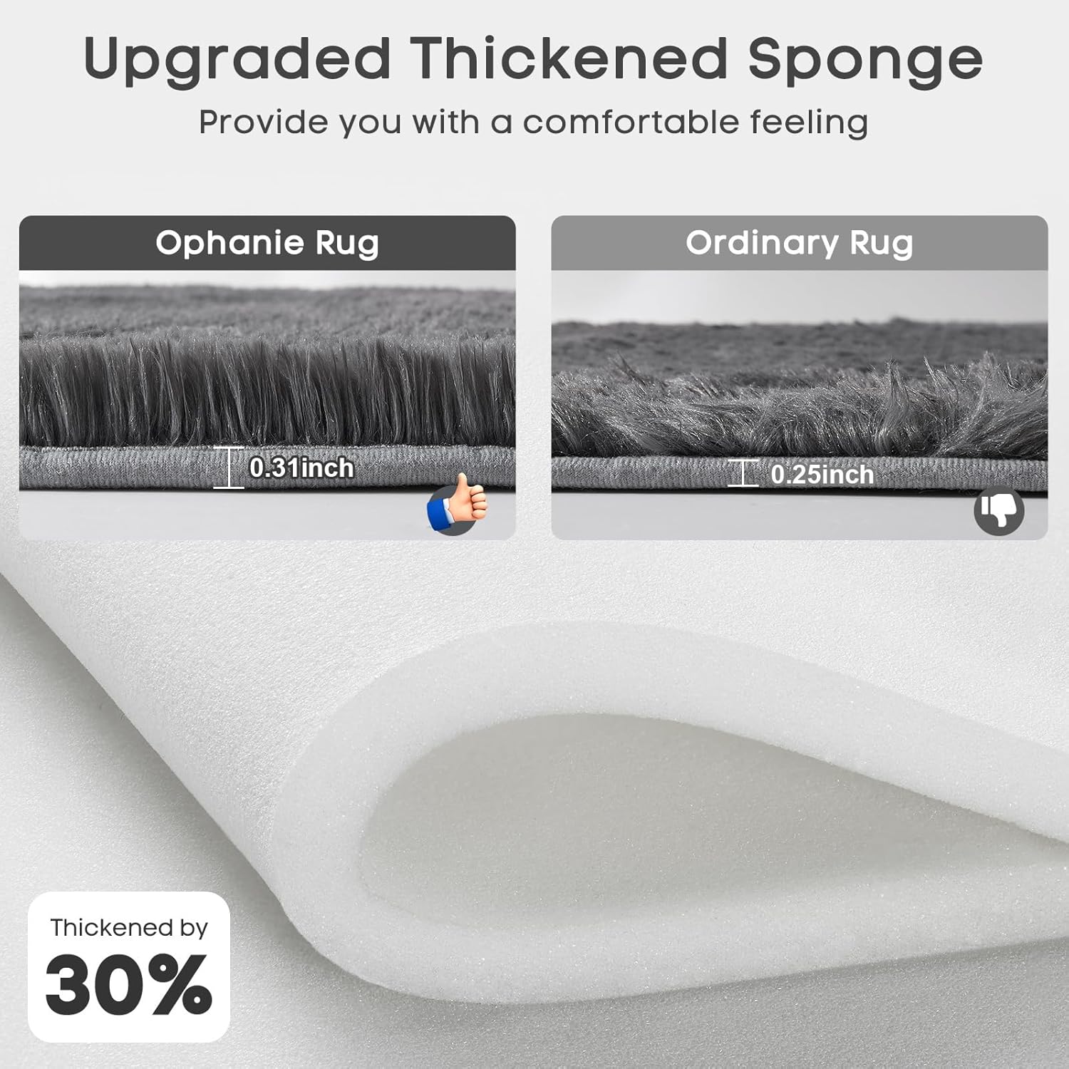 Ophanie | Area Rug | 2'x6' (Rectangular) | Grey - aborderproducts