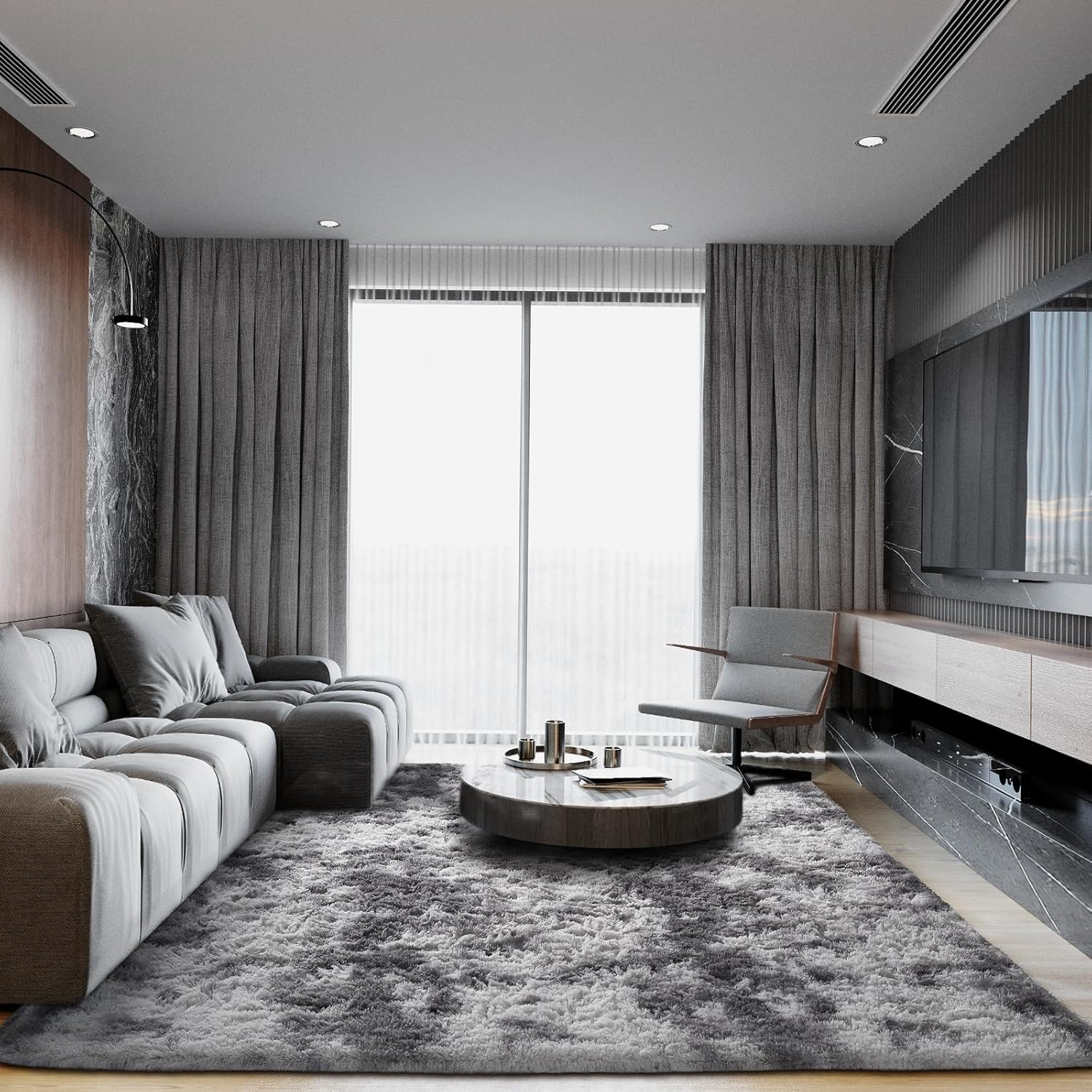 Ophanie | Upgrade Rug | 9x12 | Grey&White
