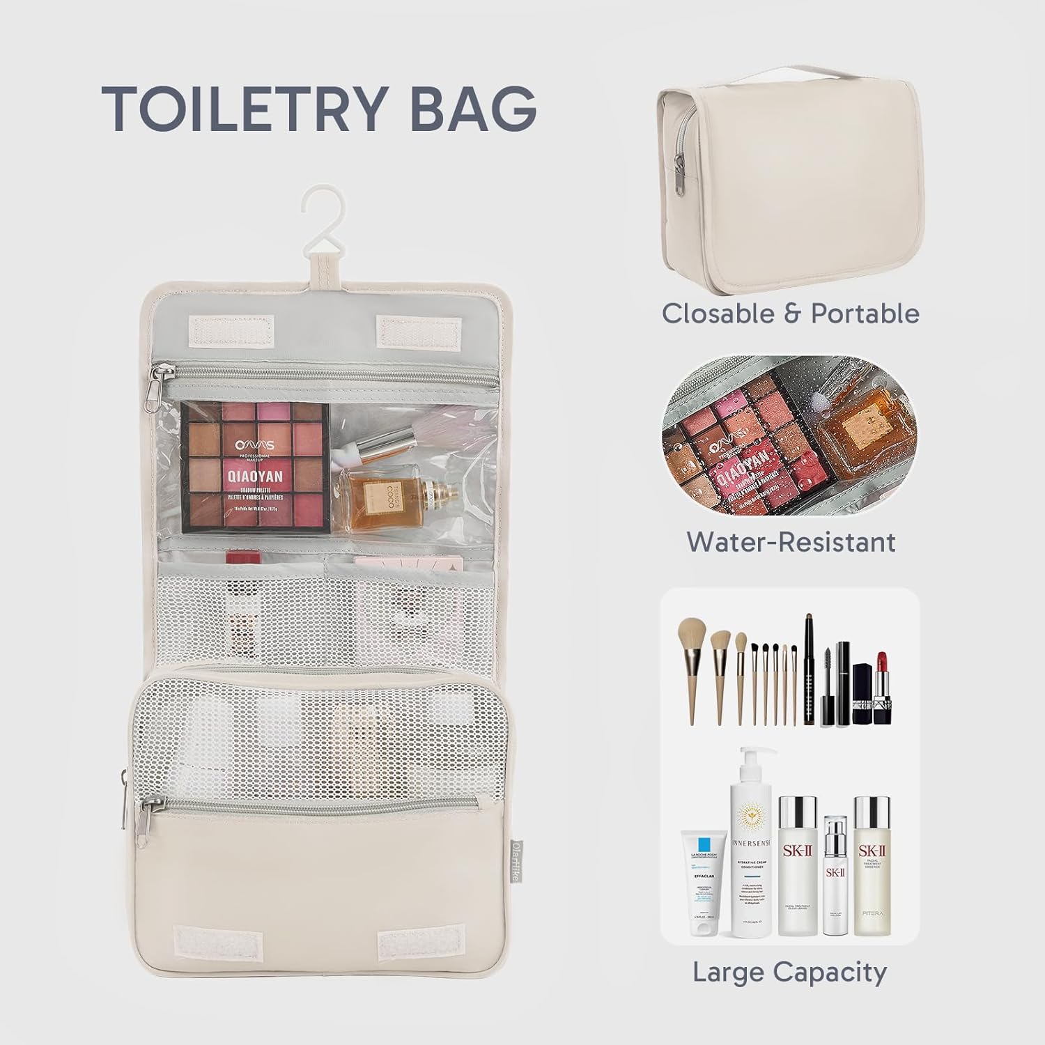 OlarHike | Packing Cubes | 10 Set | Cream - aborderproducts