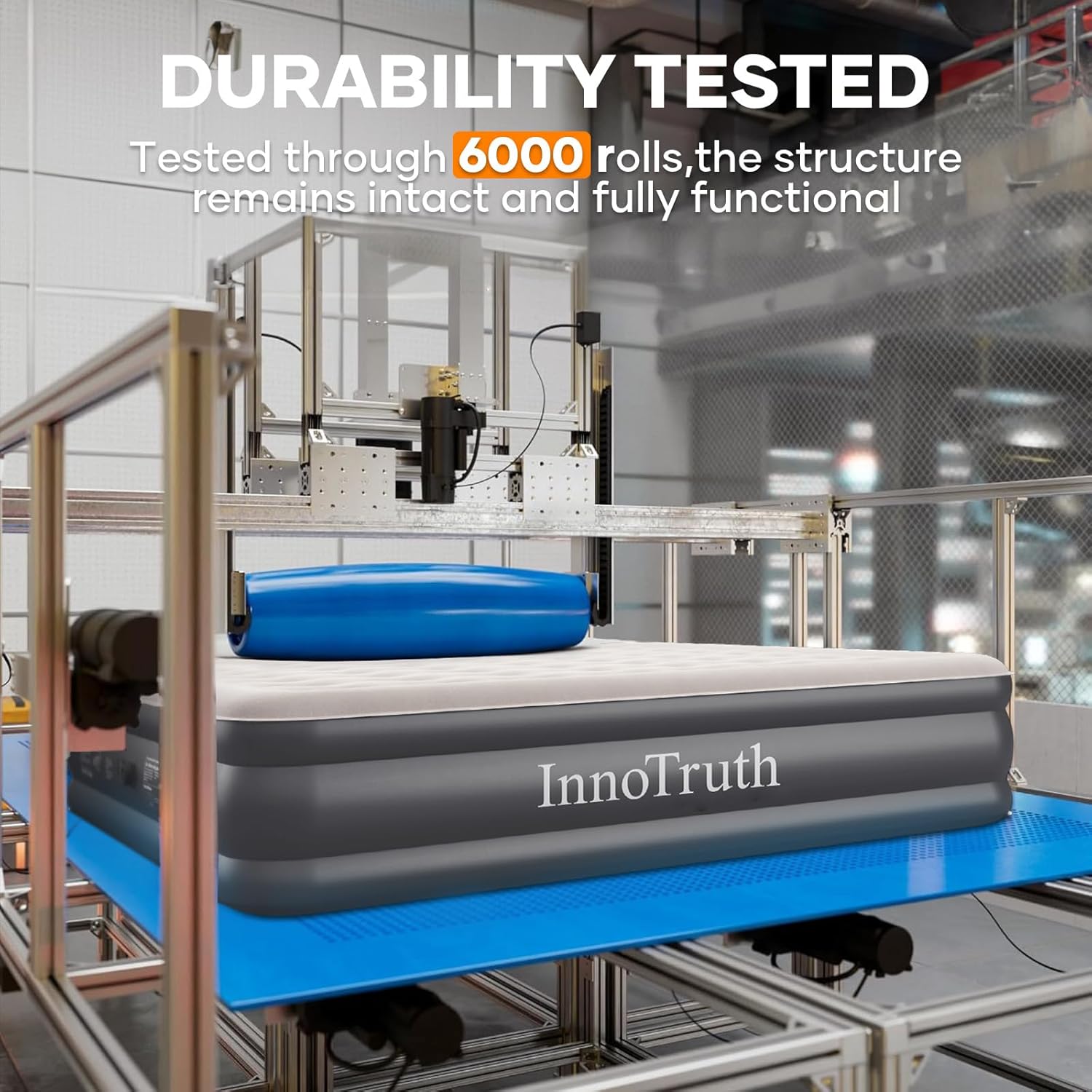 InnoTruth | Air Mattress | 18" Height | Cal King - aborderproducts