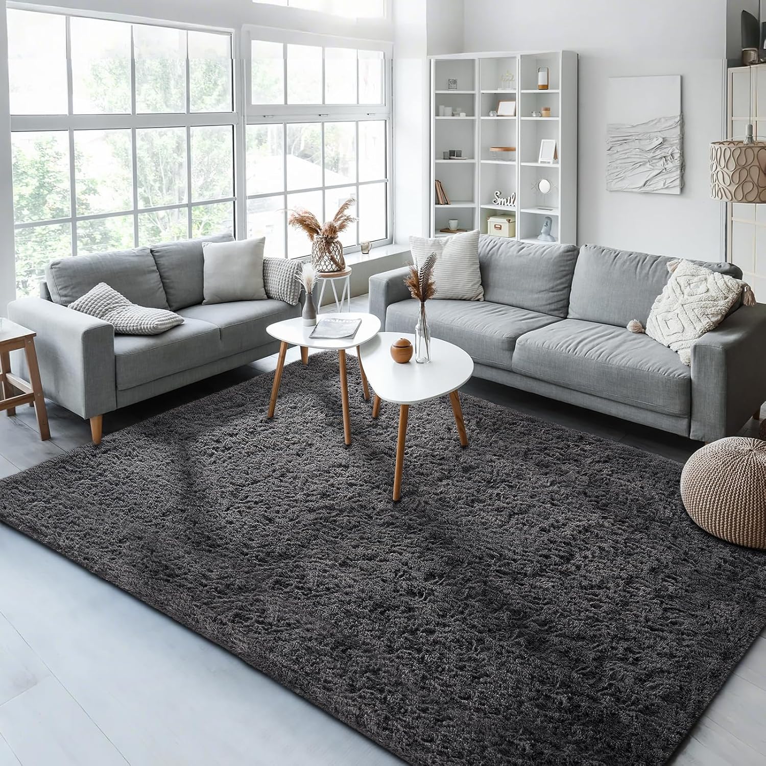 Ophanie | Upgrade Rug | 5x7 |Grey - aborderproducts