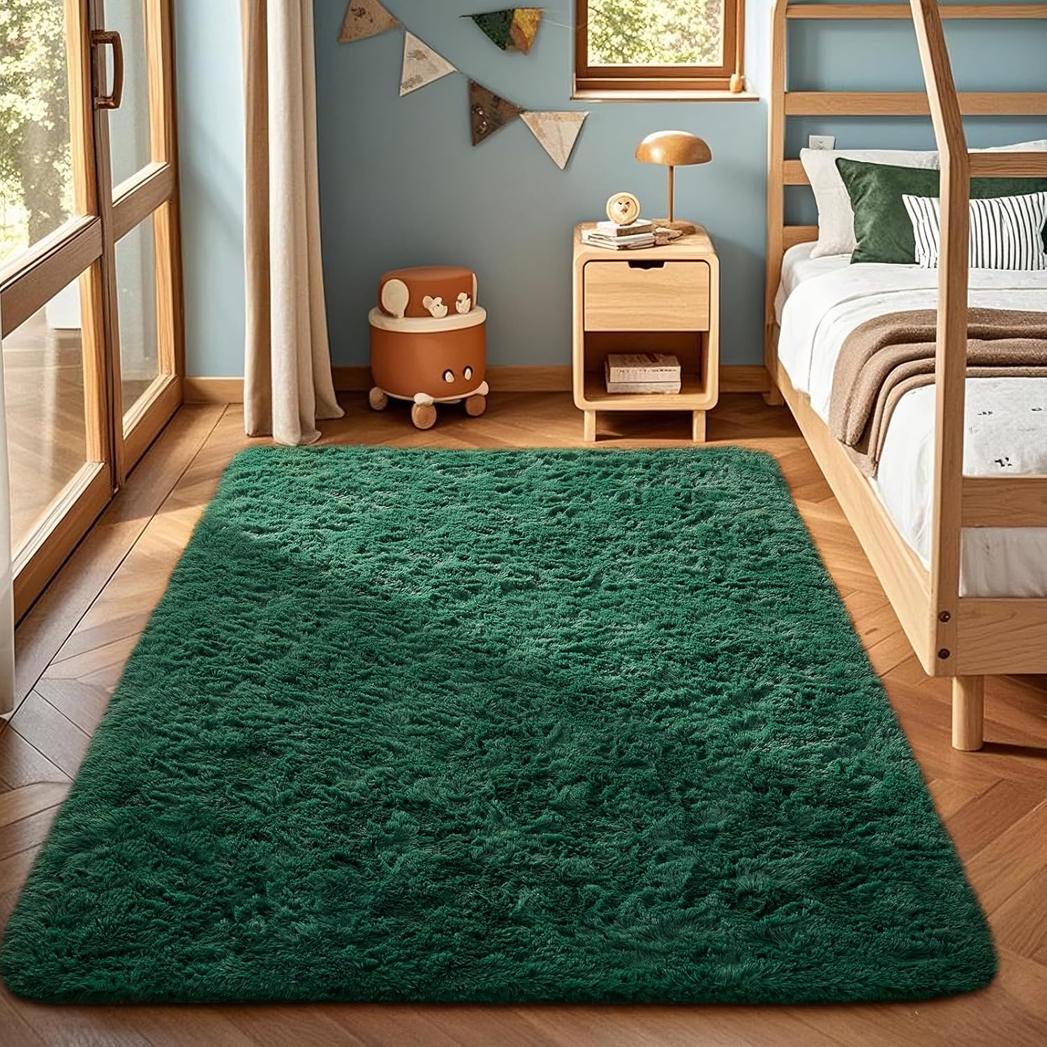 Ophanie | Upgrade Rug | 3x5 | Dark Green - aborderproducts