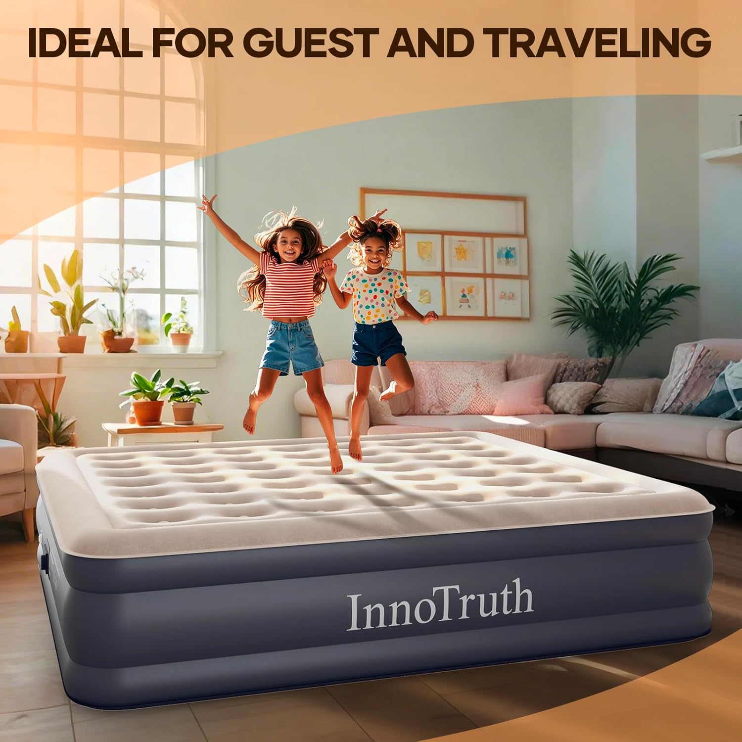 InnoTruth | Air Mattress | Cal King | 18" - aborderproducts