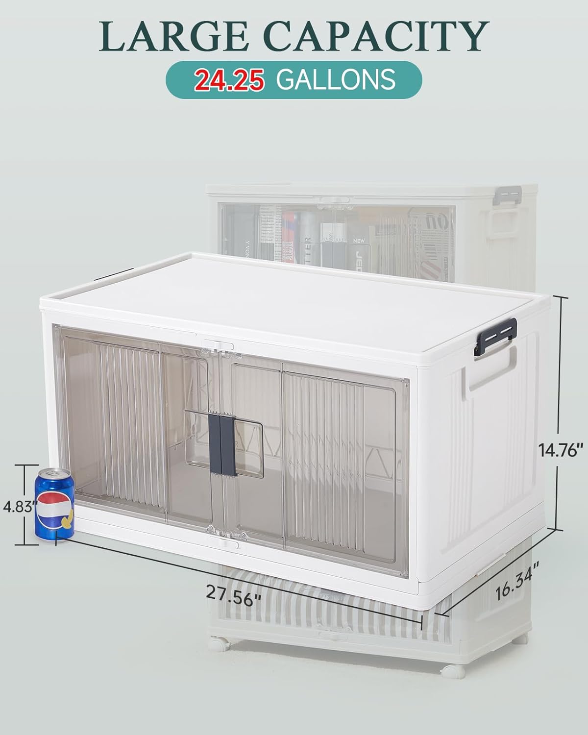 OlarHike | Storage Bins | 97QT | 3 Pack Cubes - aborderproducts