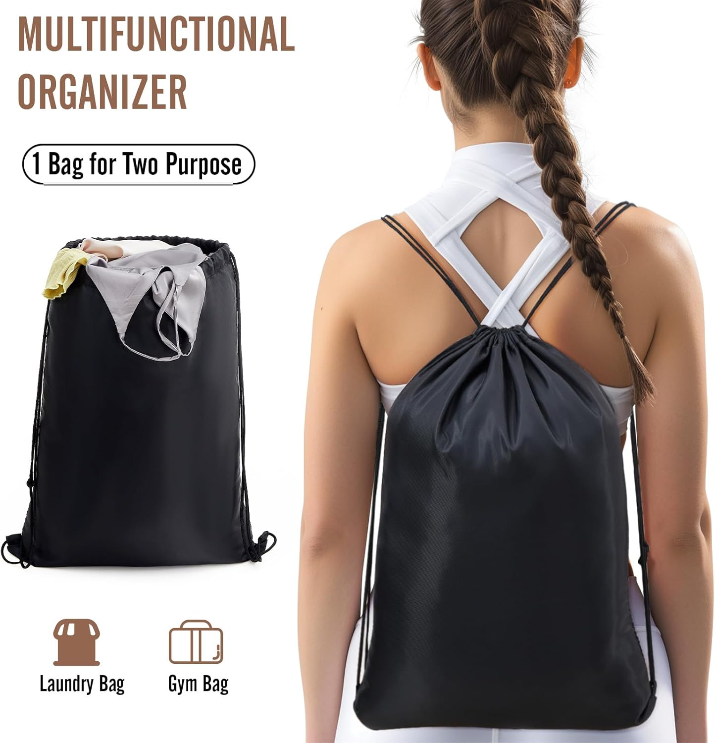 Veken | Packing Cubes | 8 Set | Black - aborderproducts