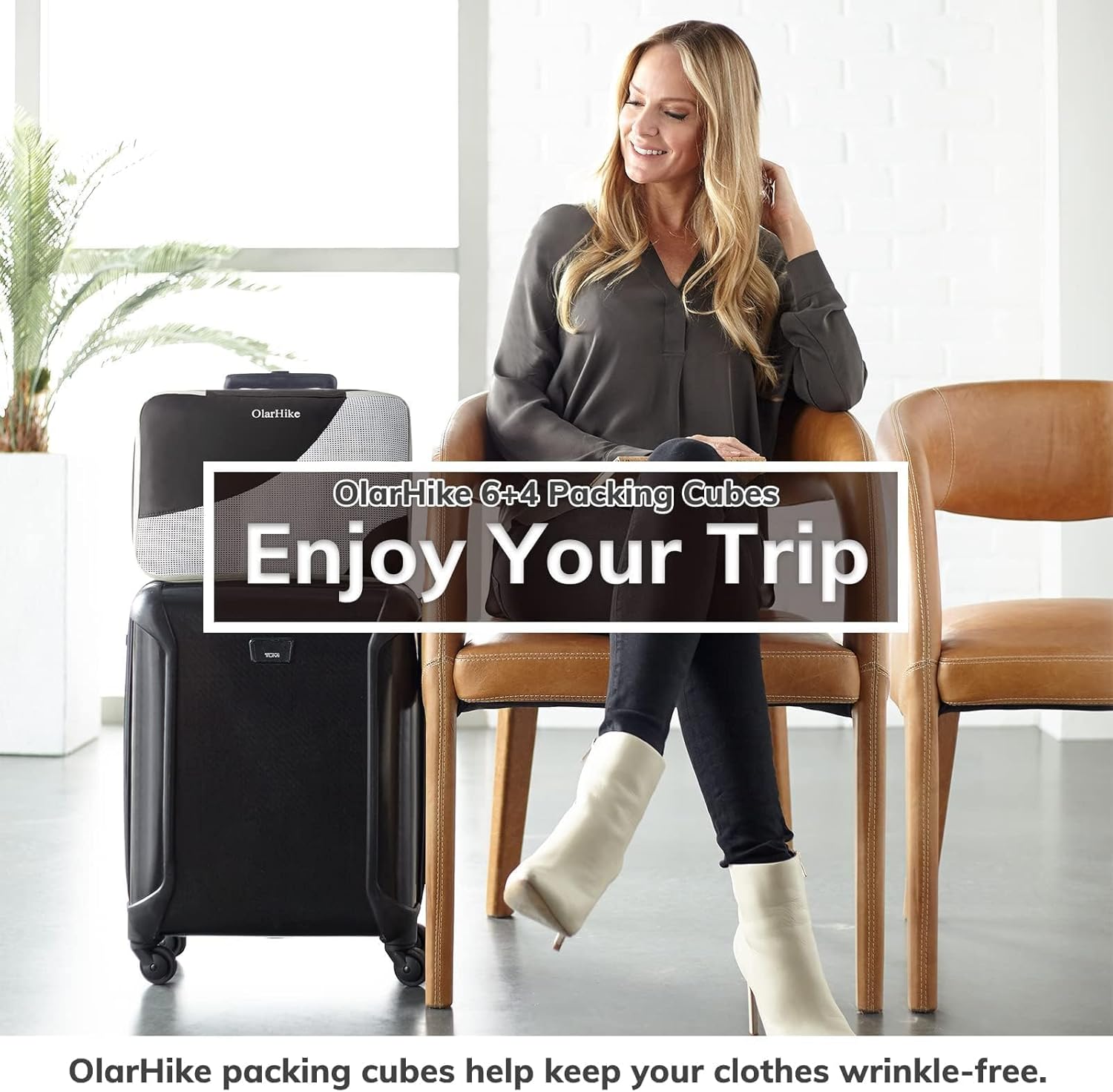 OlarHike | Packing Cubes | 10 Set | Black
