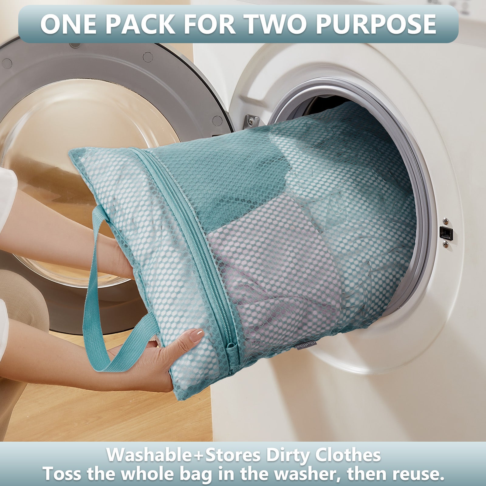 OlarHike | Packing Cubes | 8 Set (Short-Term Trip) | Blue Gray - aborderproducts
