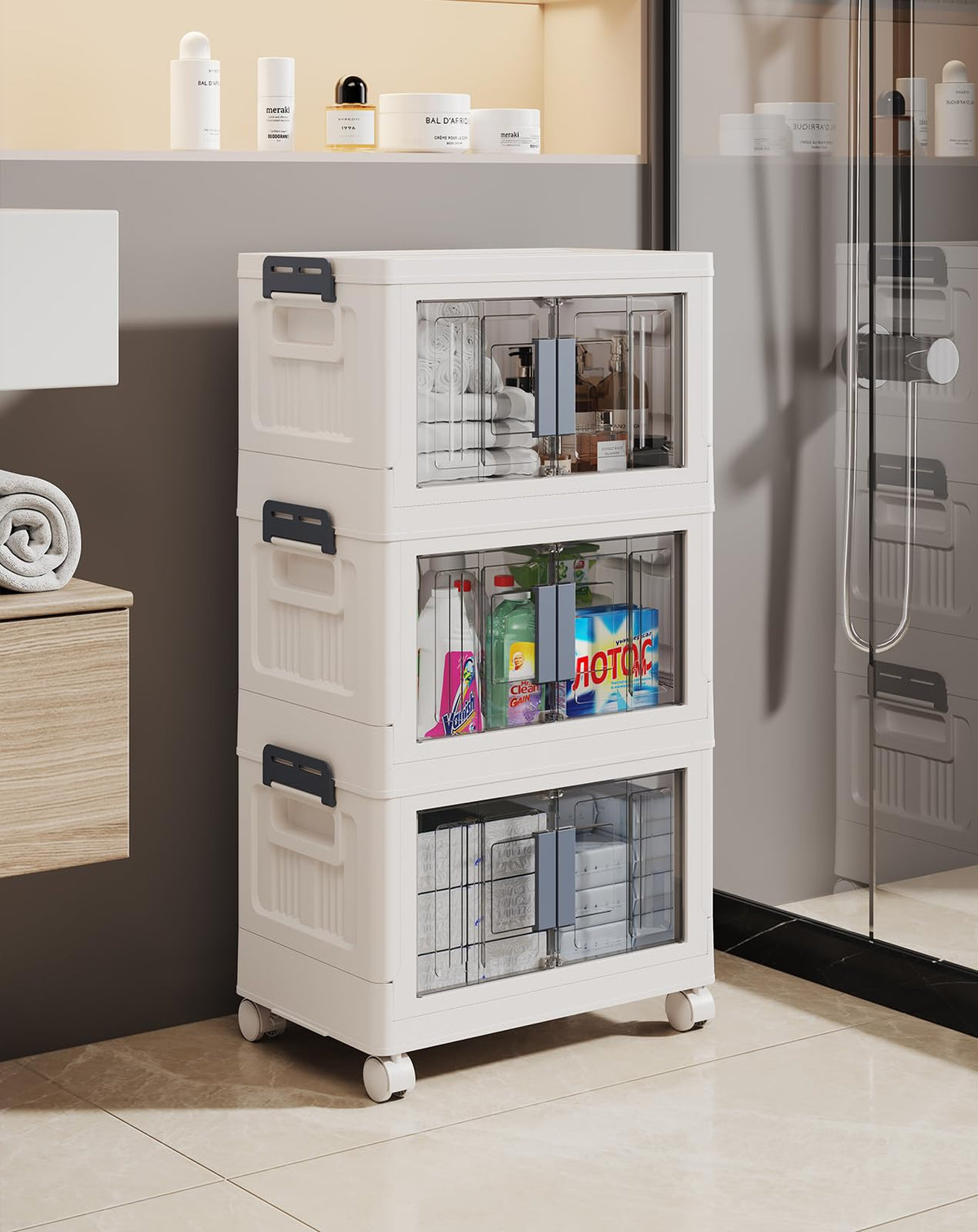 OlarHike | Storage Bins | 23QT | 3 Packs - aborderproducts