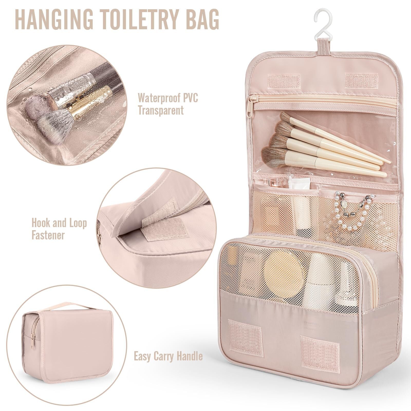 Veken 10 Set Packing Cube Cream - aborderproducts