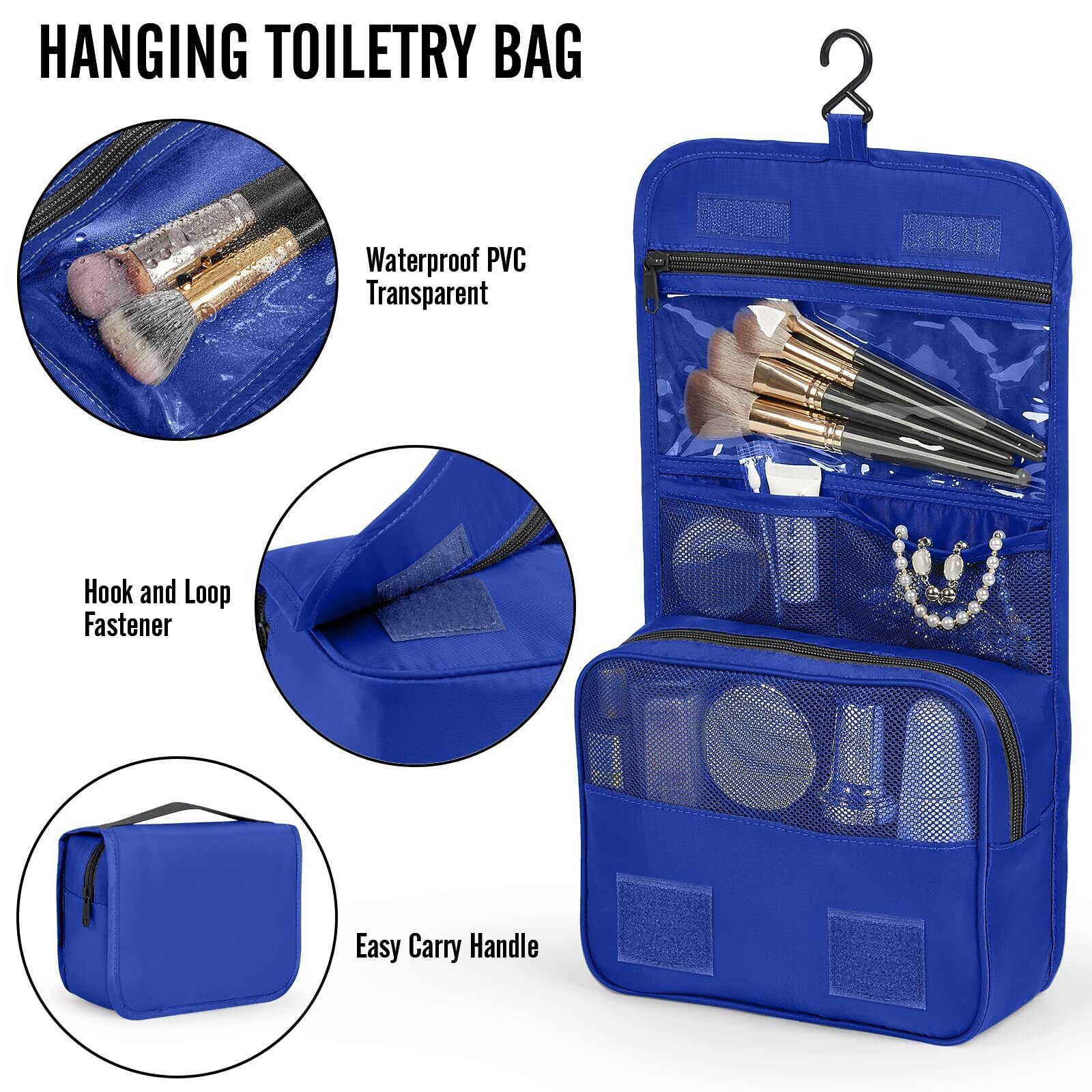 Veken 10 Set Packing Cube Klein Blue - aborderproducts