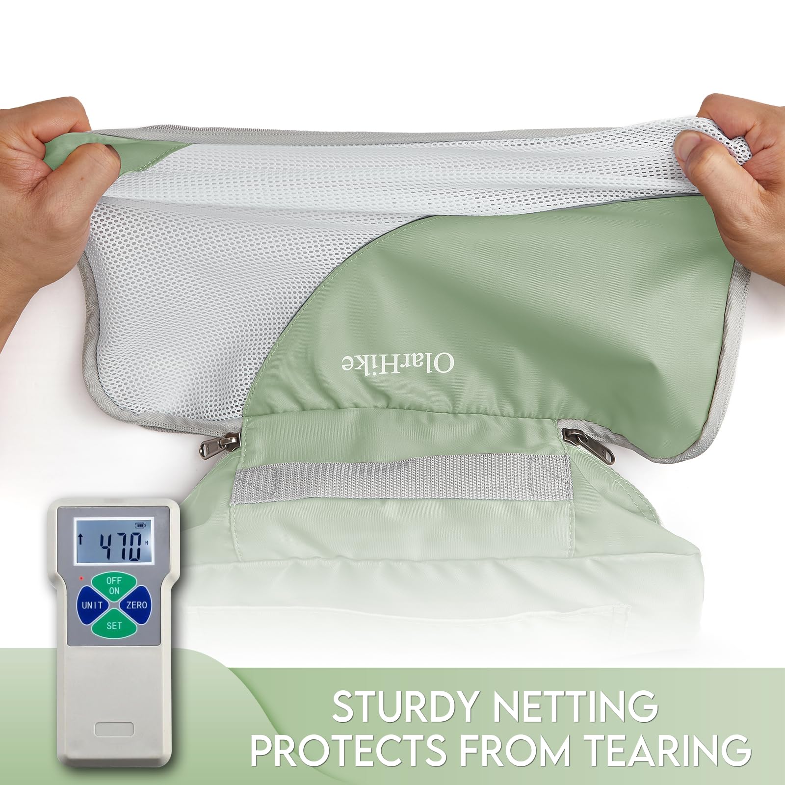 OlarHike Packing Cubes | Set Of 6 | Matcha Green - aborderproducts