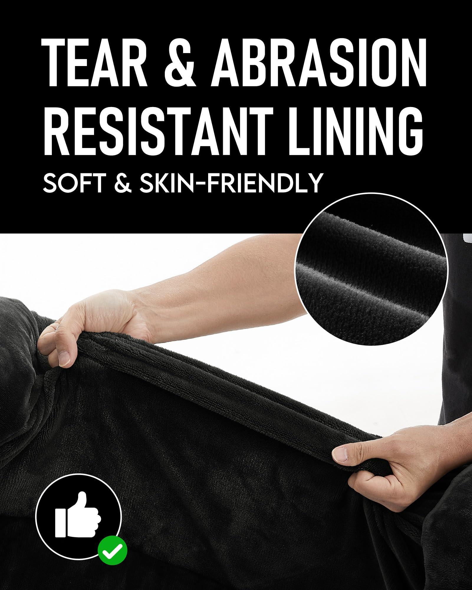 OhGeni | Orthopedic Dog Couch Bed | Large (35 x 28 x 6 Inch)| Black - aborderproducts