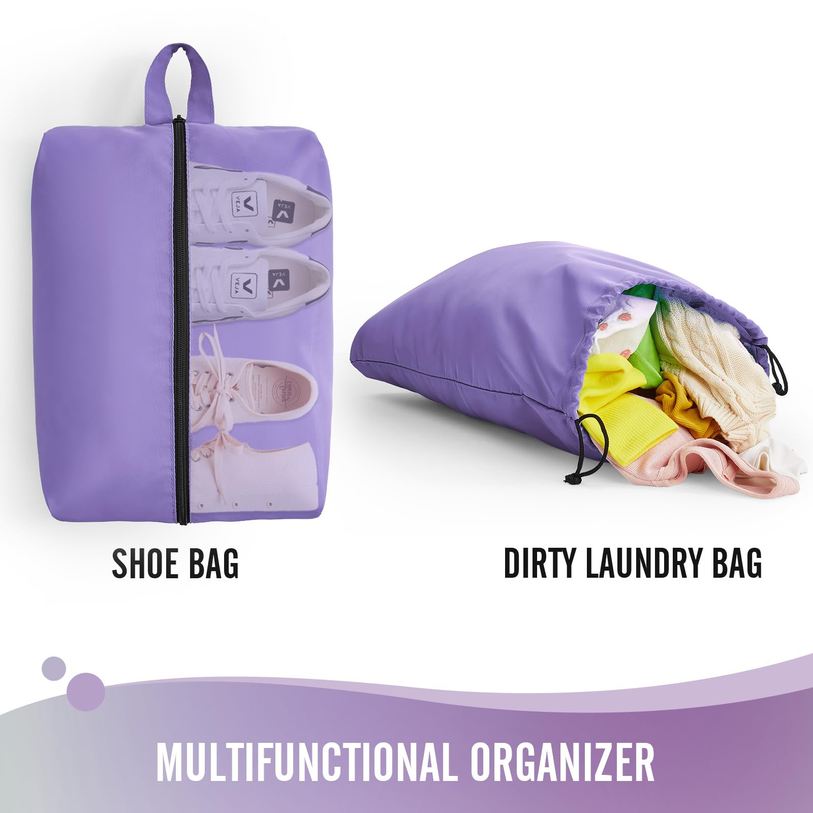 Veken Packing Cubes | 6 Set | Purple