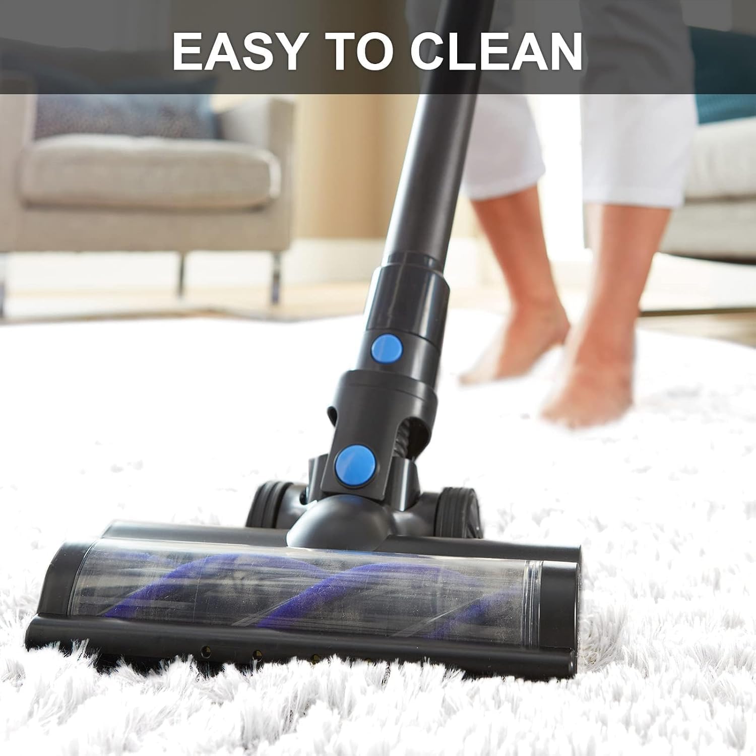 Ophanie Upgrade Fluffy Shaggy Soft Area Rug | White 6x9 - aborderproducts