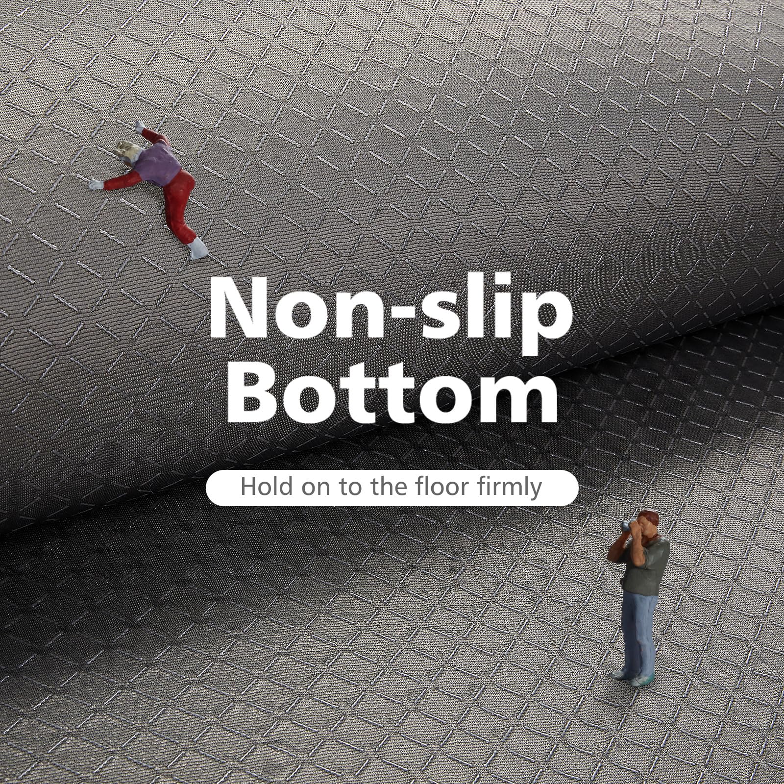 Ophanie Upgrade Fluffy Shaggy Soft Area Rug | Grey 8x10 - aborderproducts