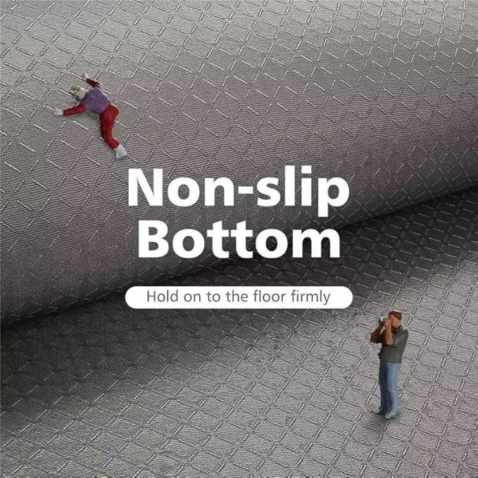 Ophanie Upgrade Fluffy Shaggy Soft Area Rug | Grey 3x5 - aborderproducts