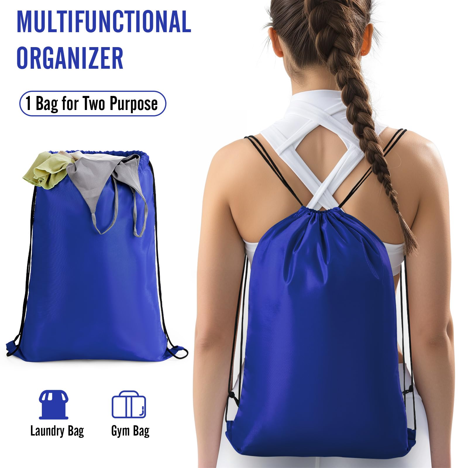 Veken 8 Piece Set Travel Packing Cubes | Klein Blue - aborderproducts