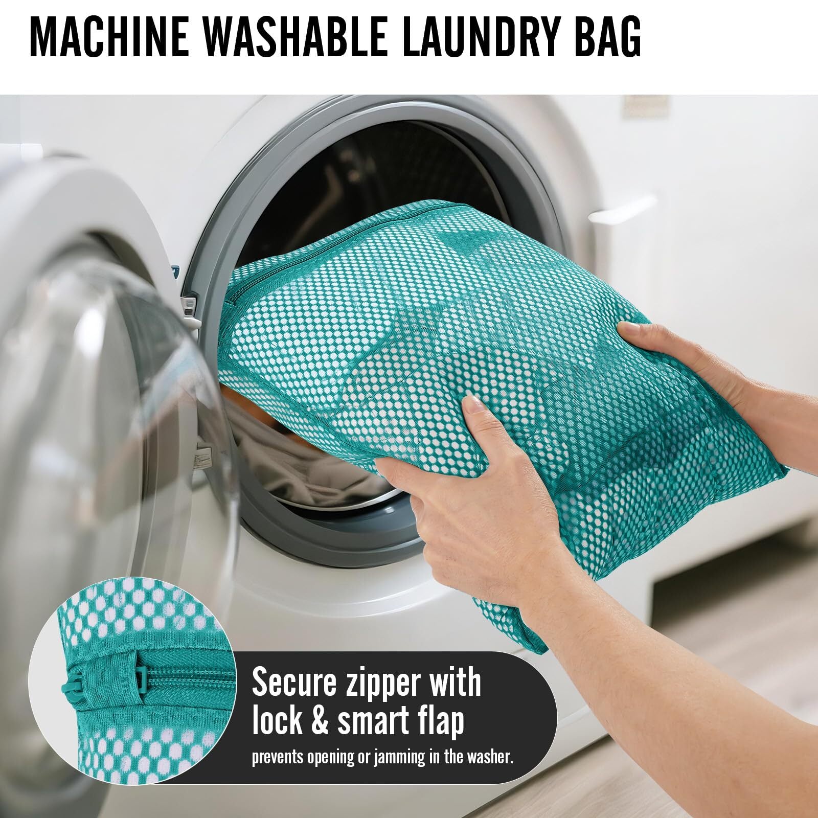 Veken 10 Set Packing Cube Teal - aborderproducts