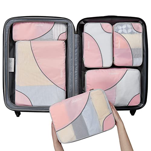 Veken 8 Set Packing Cubes for Suitcases, Travel