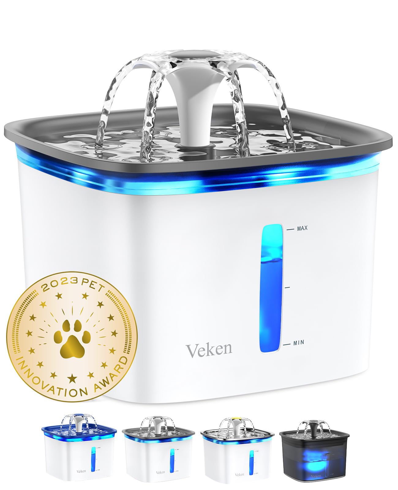 Automatic cat water fountain