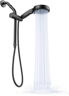 Veken | Shower Head | With Handheld, Slide Bar | Matte Black - aborderproducts