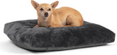 OhGeni | Plush Pet Bed | 23inch | Grey - aborderproducts