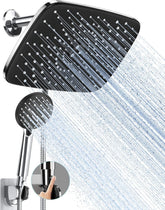 Veken | Rain Shower Head Combo | 11.8 Inch |  Rectangle | Chrome