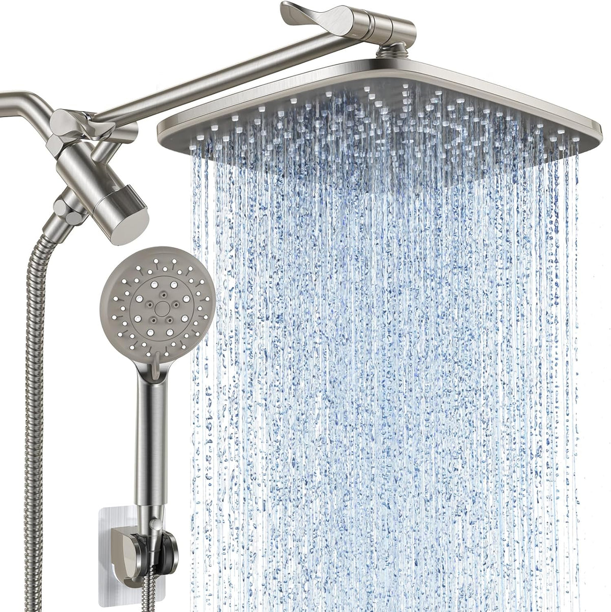 Veken | Shower Head Combo | 12"  | Brushed Nickel