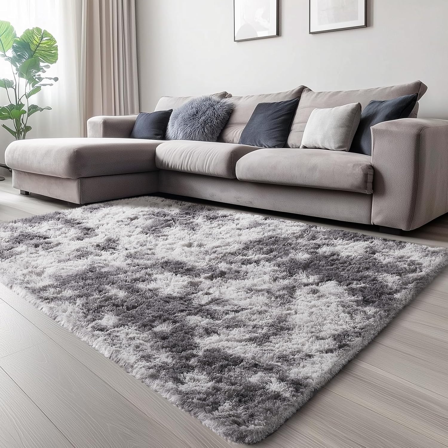 Ophanie | Upgrade Rug |   4x6 |Grey & White - aborderproducts