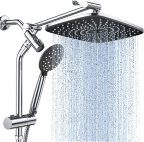 Veken | Shower Head Combo| 12inch| Silver Chrome