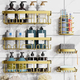 Veken | Shower Caddy | 6-Pack| Gold - aborderproducts