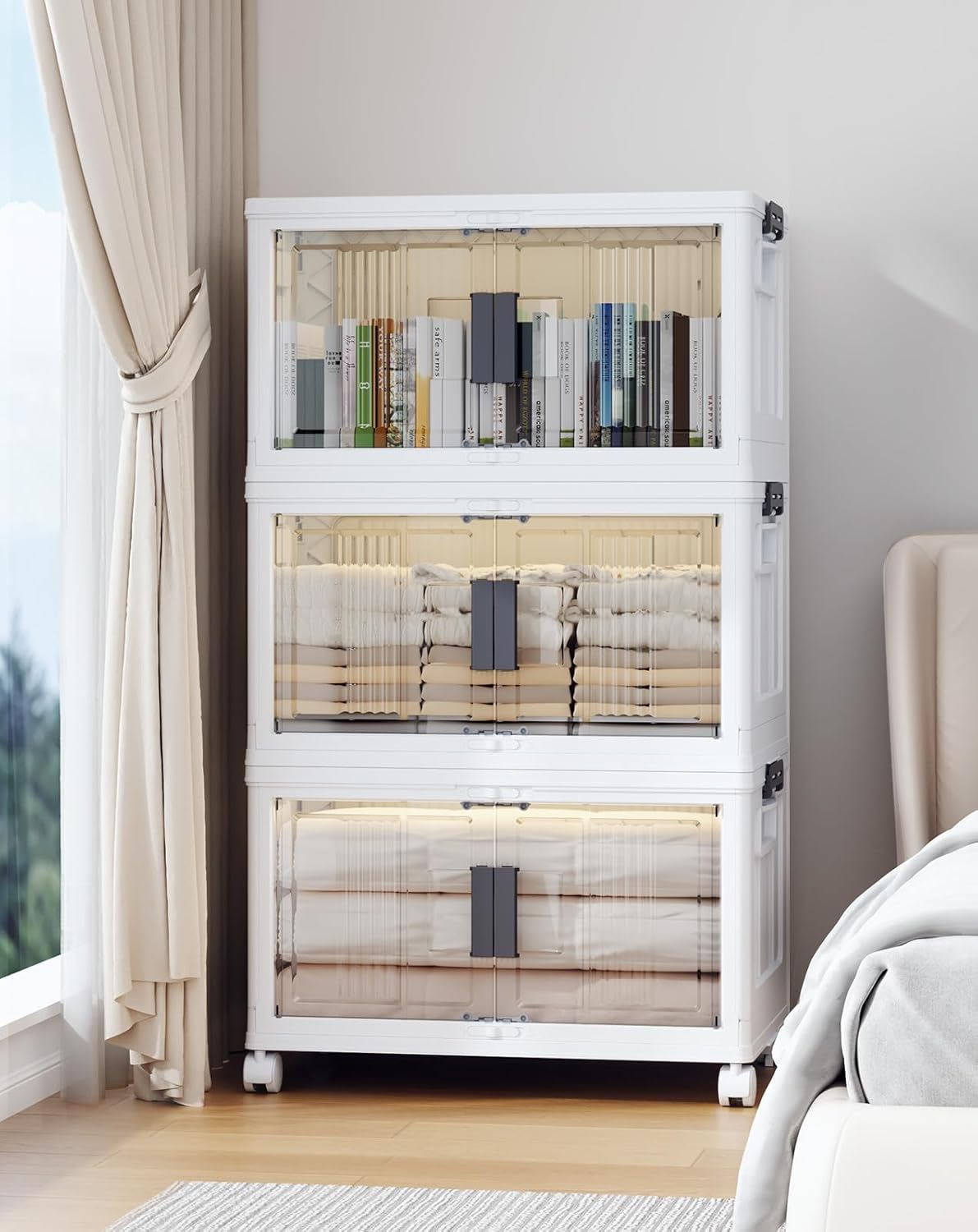 OlarHike | Storage Bins | 48QT | 3 Packs - aborderproducts