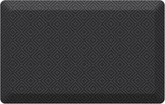 Ophanie | Anti Fatigue Cushioned Mat | 48"L x 20"W x 0.9"Th | Black - aborderproducts
